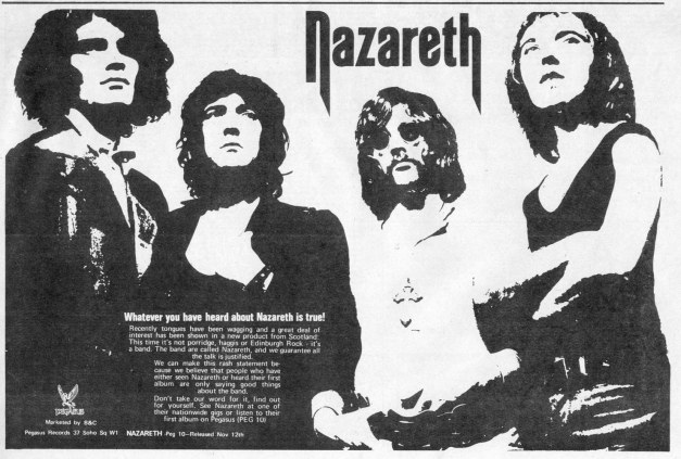 Nazareth LP ad