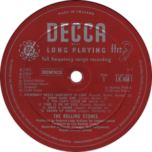 Decca-LK4661-Rolling-Stones-label