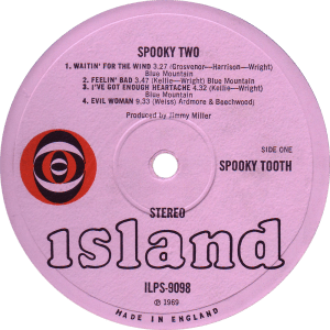 ILPS-9098-Spooky-Tooth-label